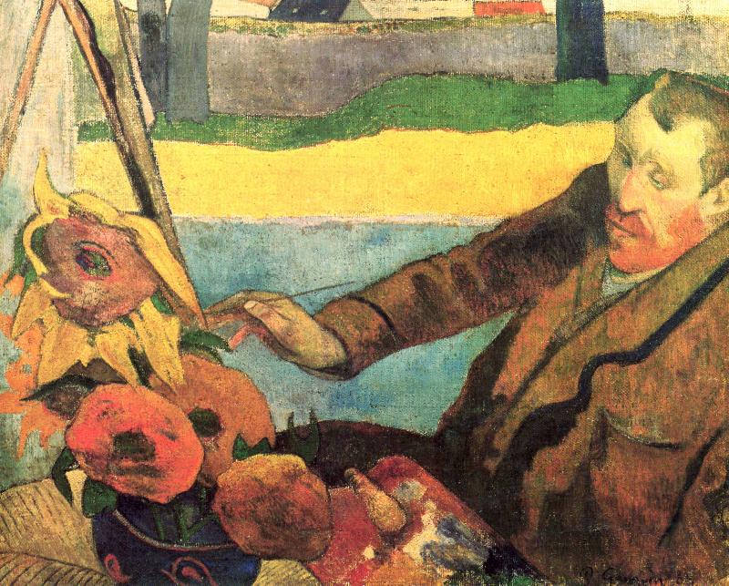 Paul Gauguin The Painter of Sunflowers oil painting picture